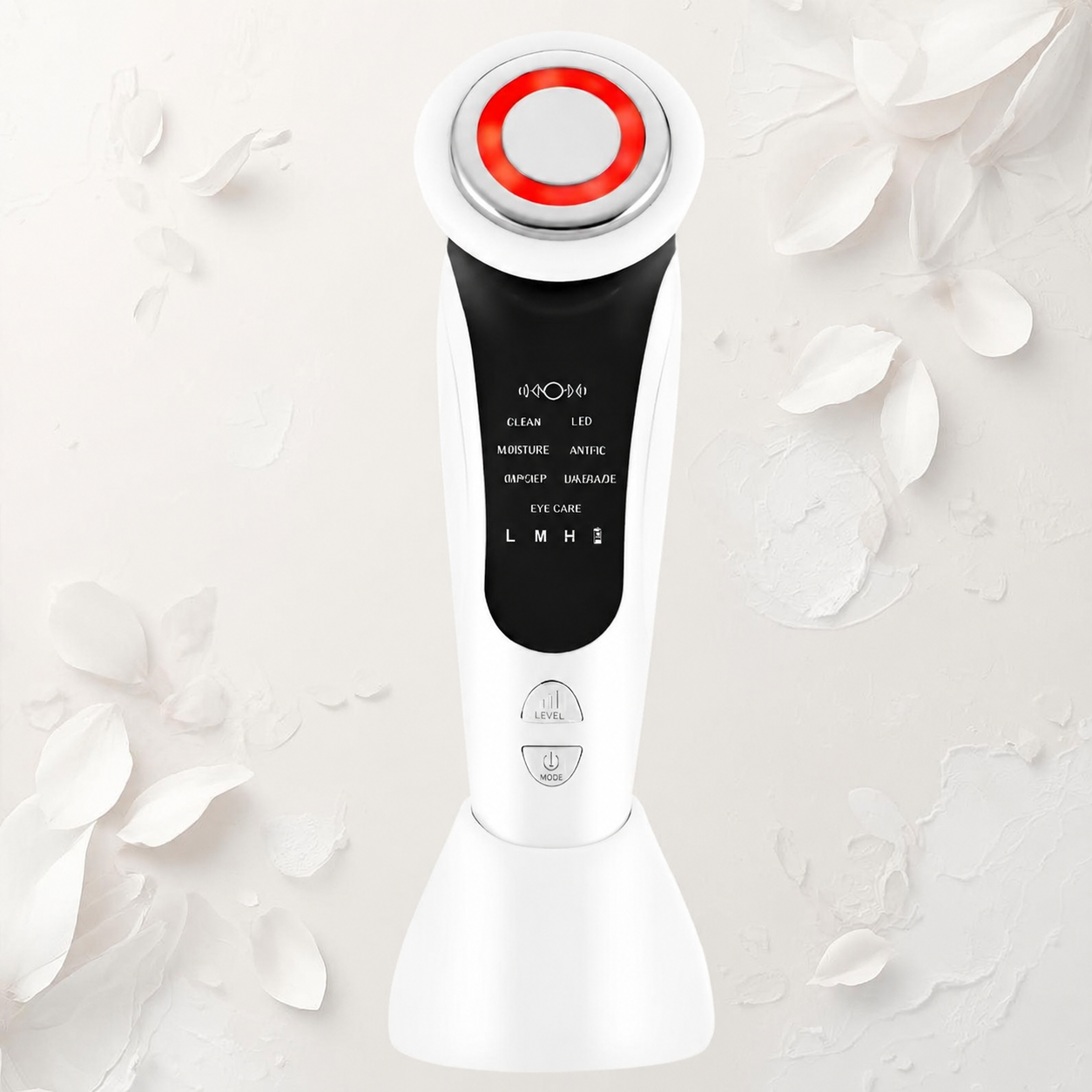 AuraTech ™ - Beauty Device Viso 5in1 con LED Therapy & EMS