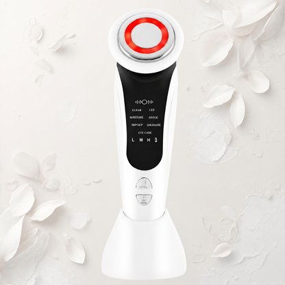 AuraTech ™ - Beauty Device Viso 5in1 con LED Therapy & EMS