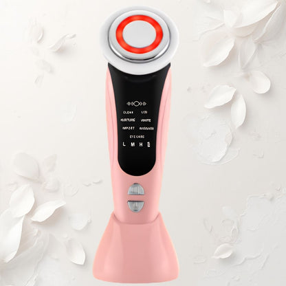 AuraTech ™ - Beauty Device Viso 5in1 con LED Therapy & EMS